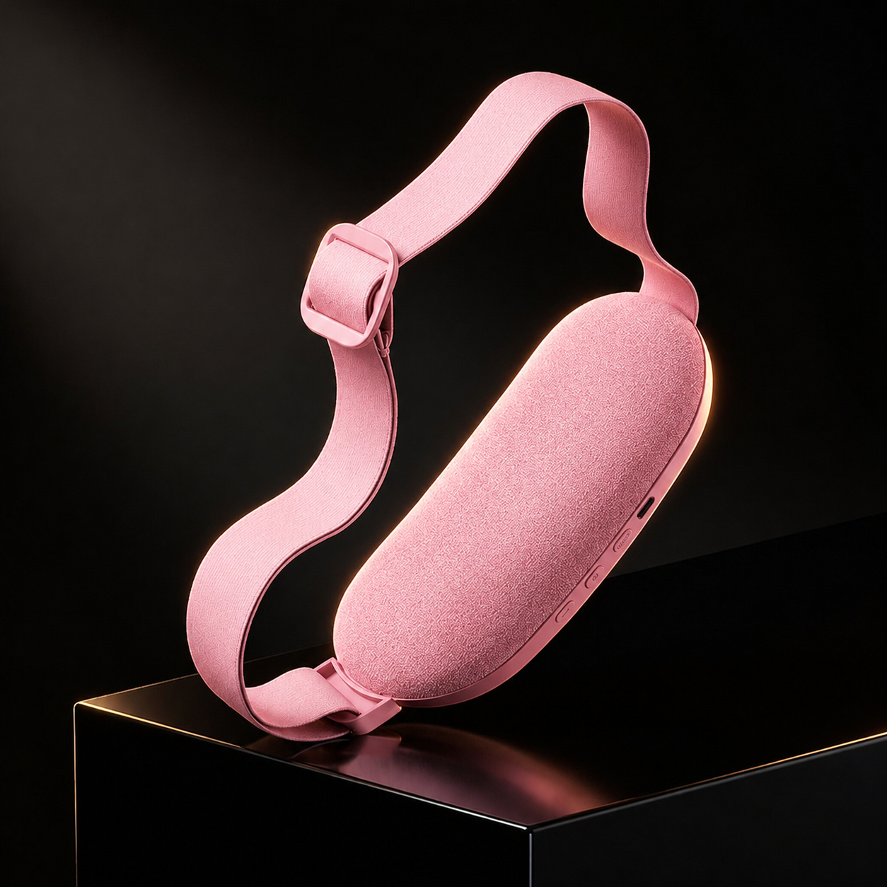 Velvyn Solace heated cramp belt worn discreetly under clothing