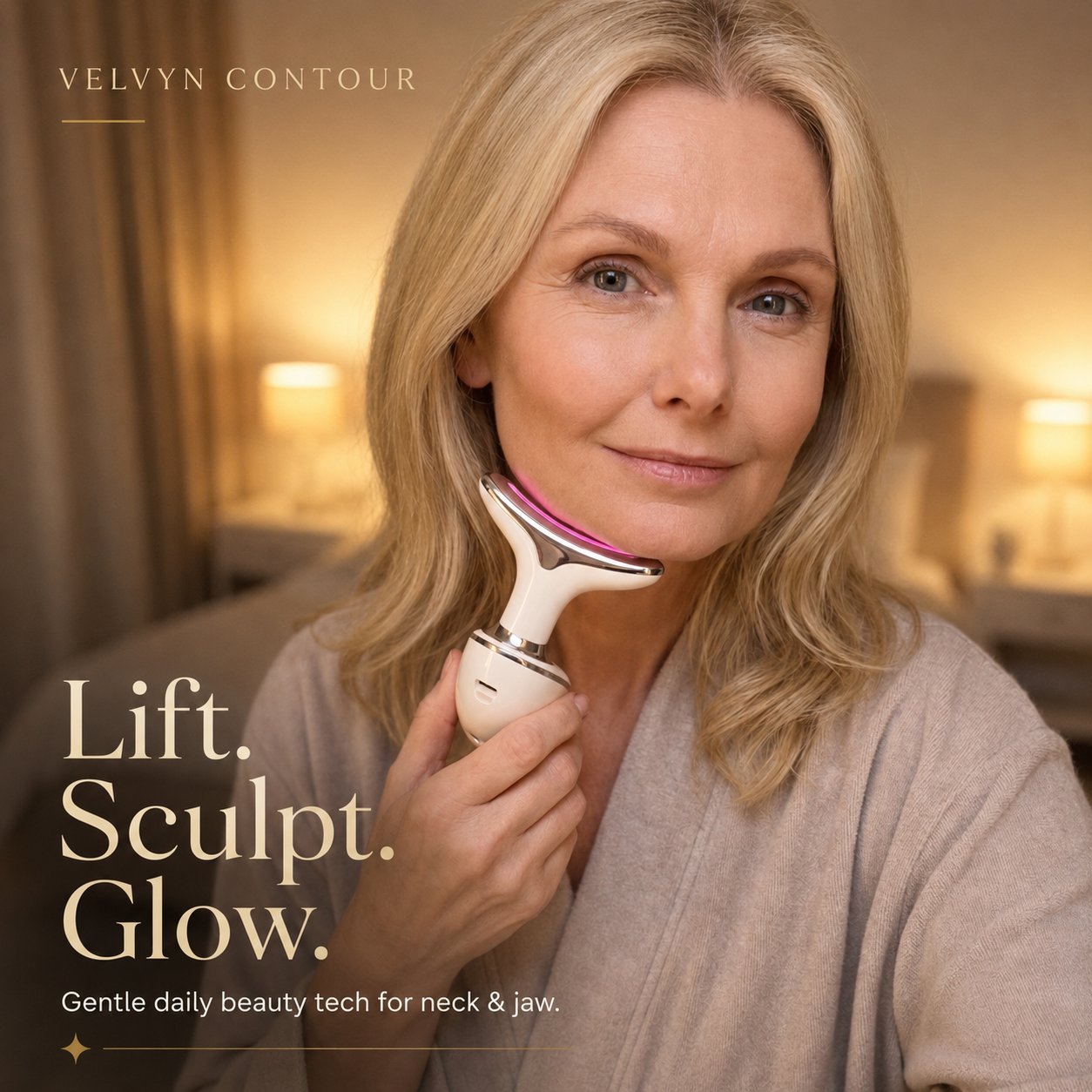 Velvyn Contour — Neck & Jawline Sculpting Device