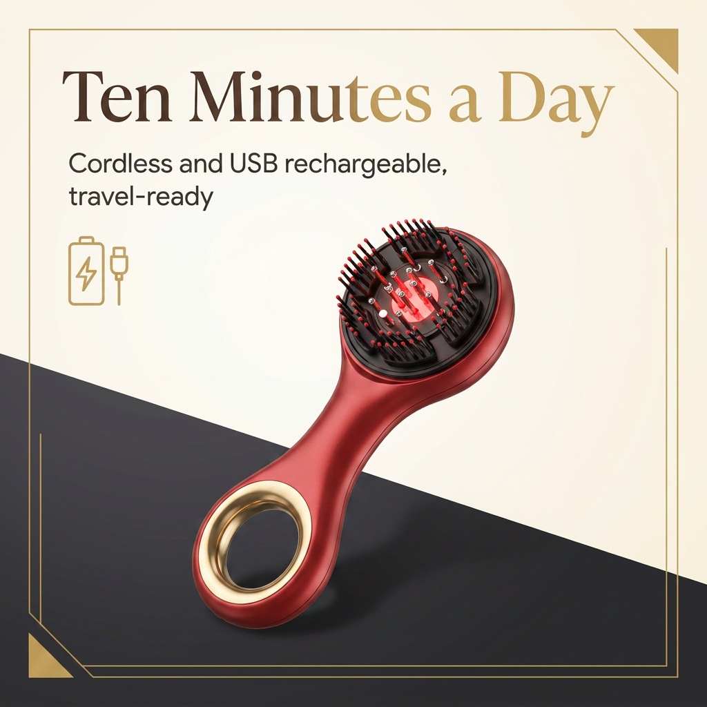 Velvyn Roots — Red Light Scalp Comb