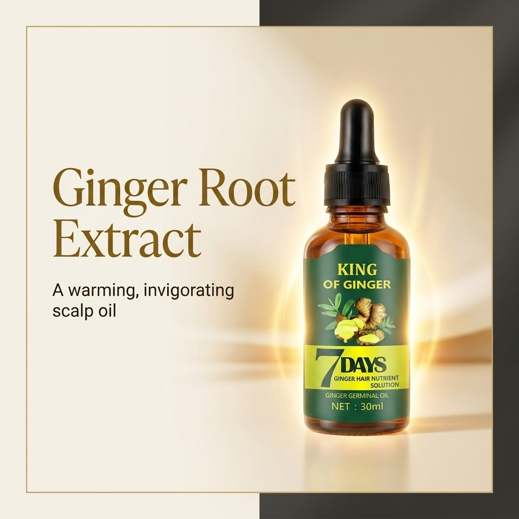Velvyn Roots Oil — Ginger Scalp & Hair Oil