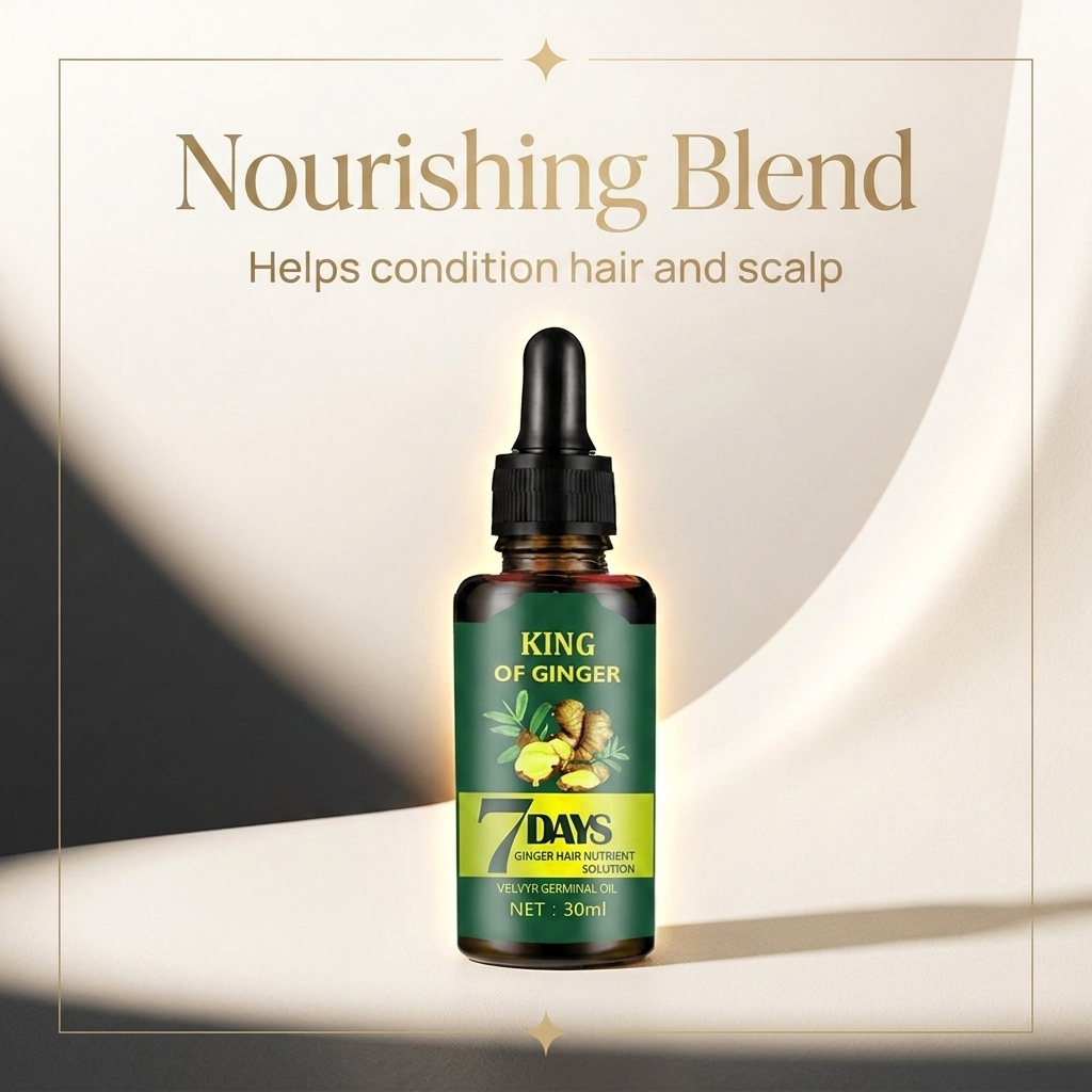 Velvyn Roots Oil — Ginger Scalp & Hair Oil