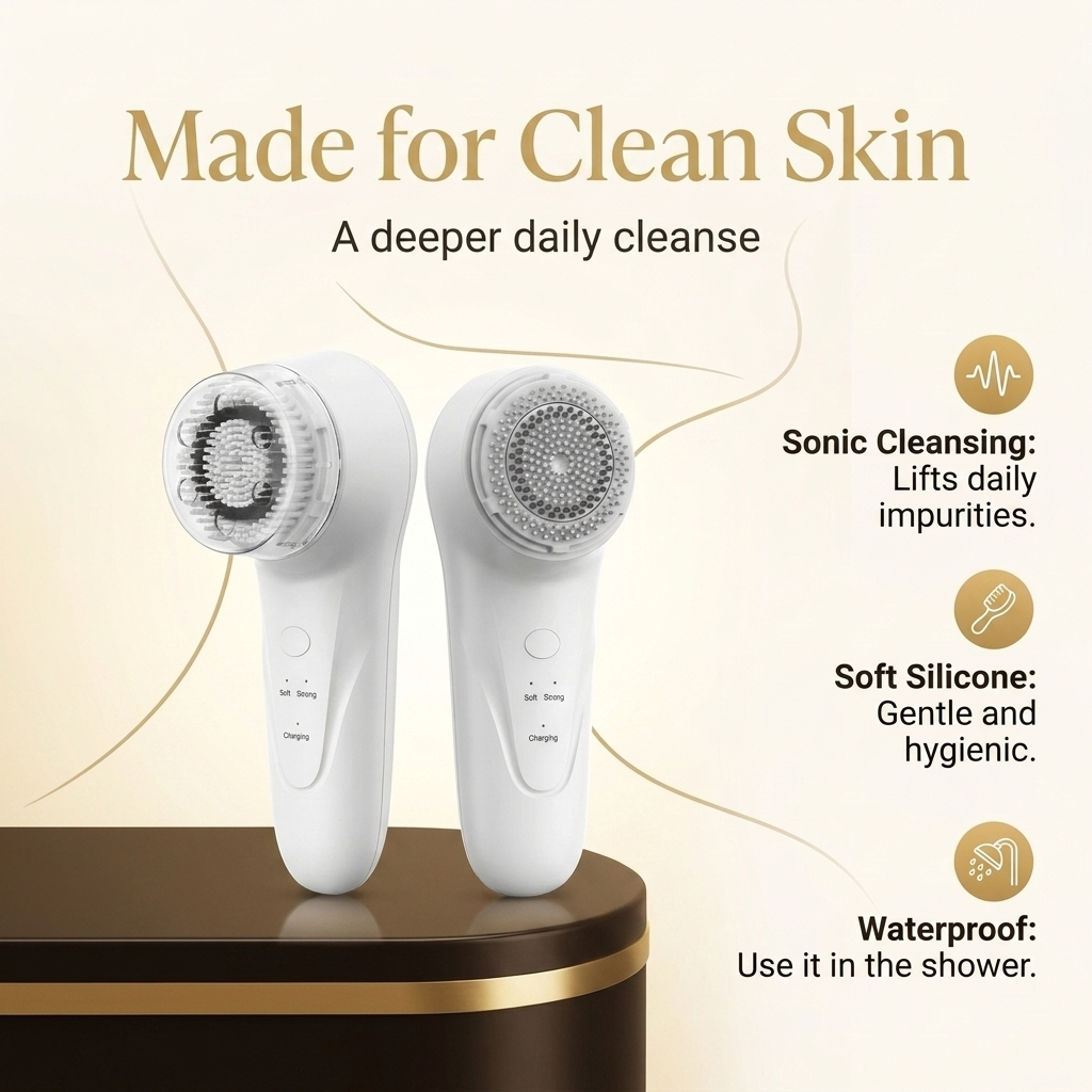 Velvyn Purify — Sonic Cleansing Brush